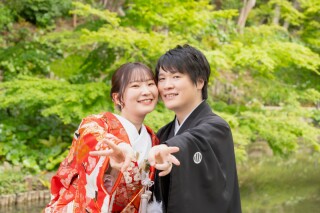 和装で２着ロケーション撮影２か所撮影