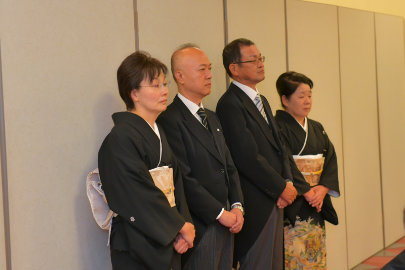 お父様「モーニング」・お母様「留袖」レンタル着付♪