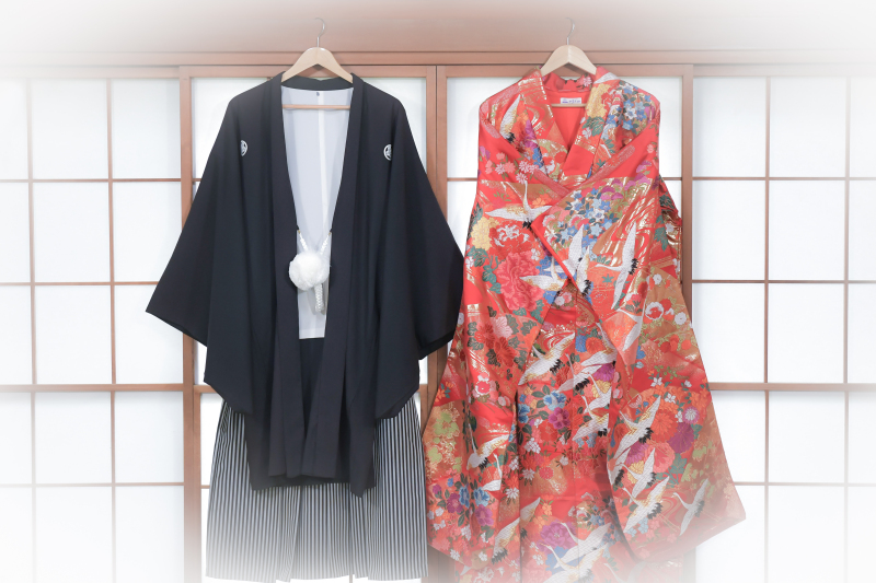 衣装の取り置きも出来る☆