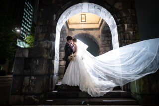 華雅苑　阿佐ヶ谷店_東京駅（夜）撮影