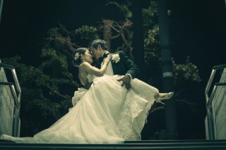 華雅苑 阿佐ヶ谷店_庭園(和装)+東京駅(ドレス)