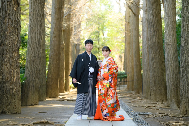 お年玉プラン♪WB付！先着10組【1/5～12まで撮影限定】庭園＋スタジオで撮れる♡衣裳2着／新婦ヘアメイク／データ100枚