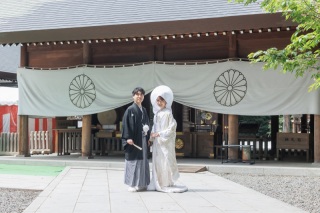 ≪和装＆洋装≫4/6～5/10撮影【20,000円 オフ＆WB付】洋装は東京駅＆和装は神社で撮影★衣裳差額無し撮影データ付き