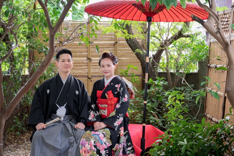 ★2月限定★【WB付&10,000円OFF】庭付きハウススタジオ♡和装スタジオ壱点プラン 衣裳差額なし・美容・撮影データ付