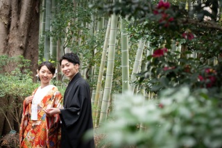 【12/16～28まで撮影限定】庭園or神社＋スタジオで撮れる♡『68,000円プラン』衣裳2着／新婦ヘアメイク／データ150枚