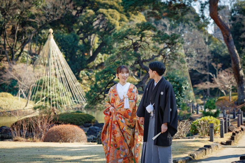 お年玉プラン♪WB付！先着10組【1/5～12まで撮影限定】庭園＋スタジオで撮れる♡衣裳2着／新婦ヘアメイク／データ100枚