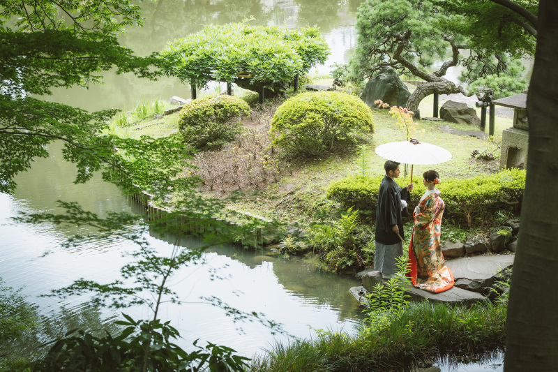 ★7/1~8/16 和装弐点プラン 庭園+スタジオ 通常料金110,000円⇒99,000円