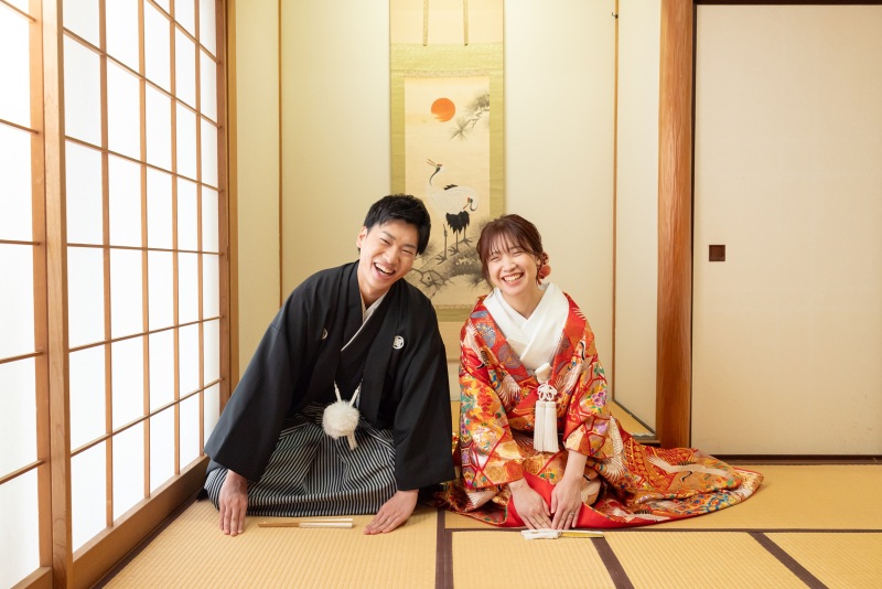 【12/16~28まで撮影限定】庭園or神社+スタジオで撮れる♡『68,000円プラン』衣裳2着/新婦ヘアメイク/データ150枚