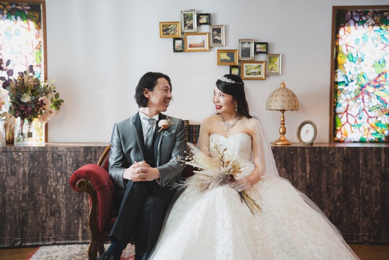 ≪和装＆ドレス≫6月撮影★【ペットと一緒に撮影♡】洋装スタジオ＆和装ロケ撮影★衣裳2着づつ（差額無し）・ヘアメイク・データ付