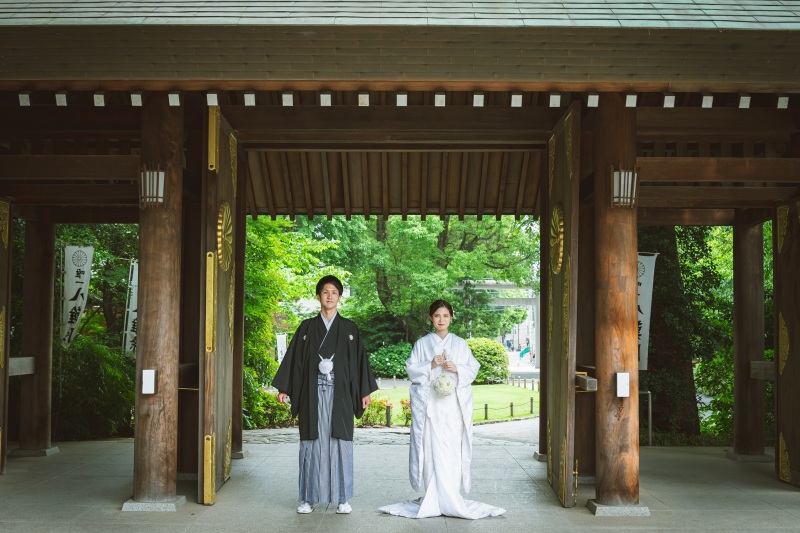 特典付【6月撮影】 神社と東京駅ナイト撮影の和洋弐点プラン★衣裳2着(差額無し)データ200カット付!