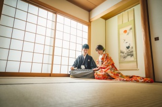 ≪和装1着≫コスパ◎5月撮影★庭付きのハウススタジオで撮影　衣裳差額無し・美容・撮影データ（80カット）付き