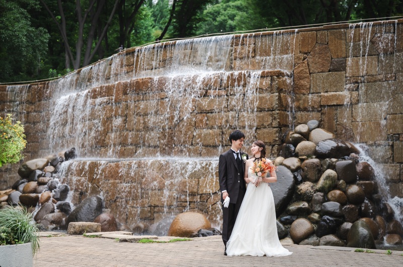 早割先着20組【12/10~1/31平日撮影】ハウススタジオ×新宿中央公園★和洋弐点プラン♪衣裳2着・美容・データ210カット