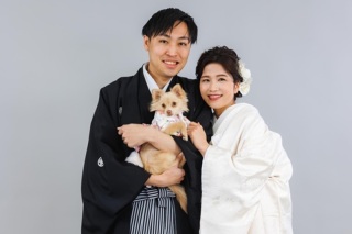 ≪和装1着≫コスパ◎5月撮影★ペットと一緒に撮影&hearts;庭付きのハウススタジオで撮影　衣裳差額無し・美容・撮影データ（80カット）付き