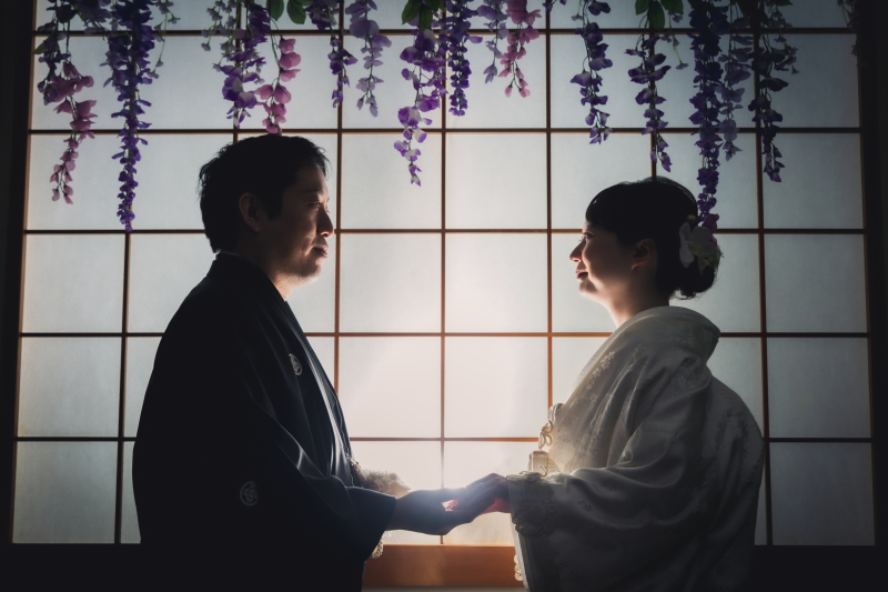 幻想的なショットも