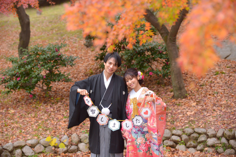 猿江恩賜公園の紅葉(*'▽')