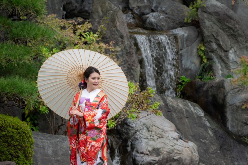 ご新婦様のソロショット