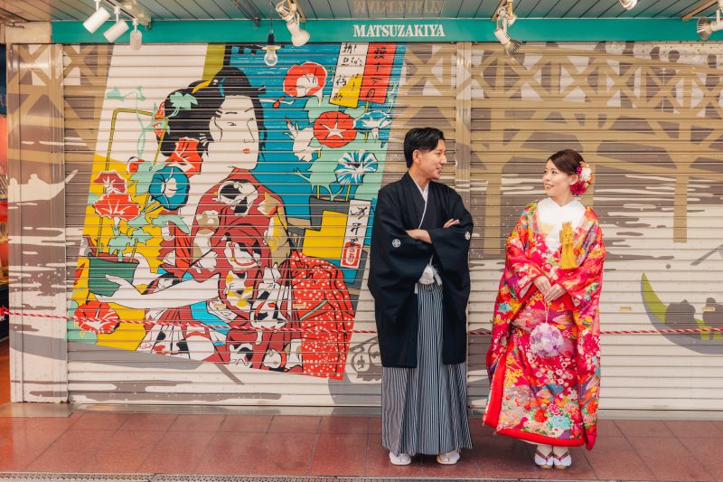 仲見世通りのシャッター