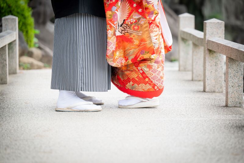 足元ショット
