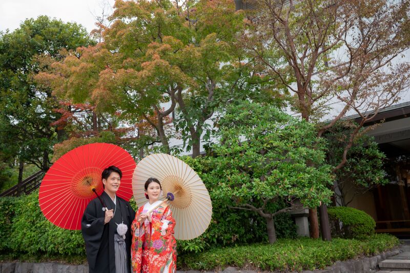 ロケーション色打掛