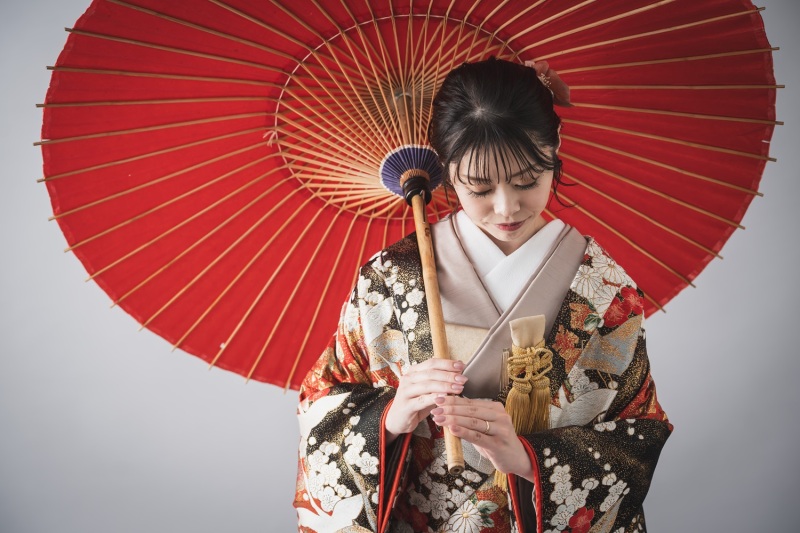 カフェオレカラーの色掛下♡