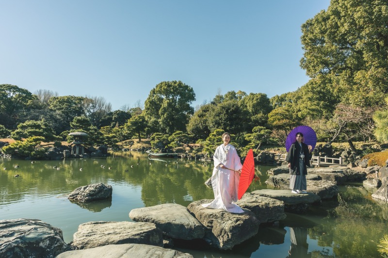2025/1/8撮影:清澄庭園+スタジオフォト♥