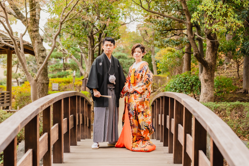 《 冬の花畑記念庭園 》