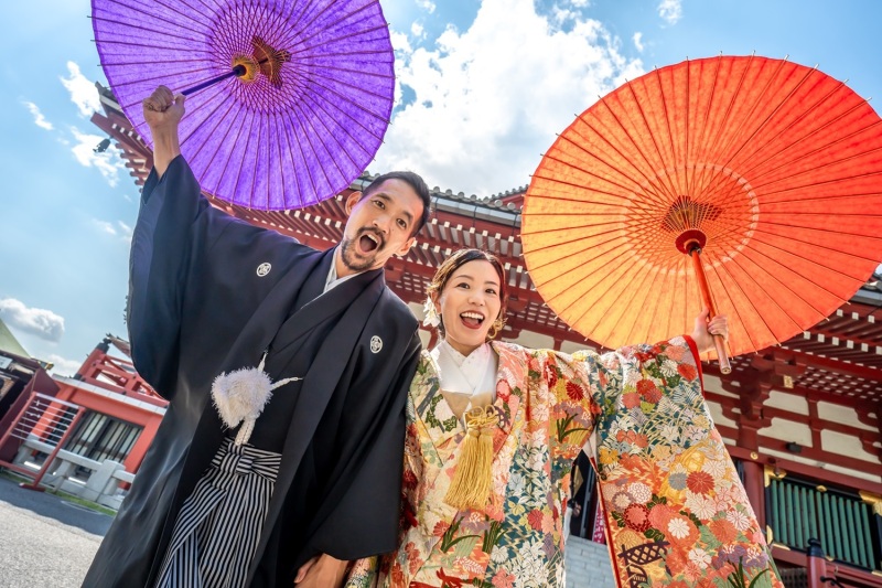 快晴☀番傘ショット