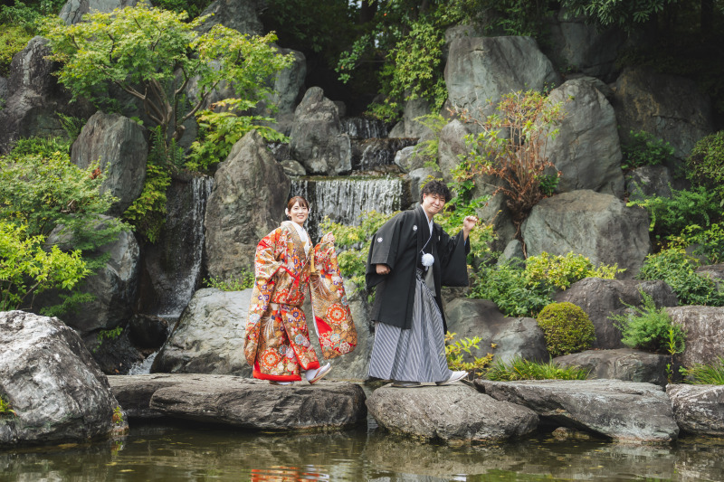 《 自然豊かな庭園 》