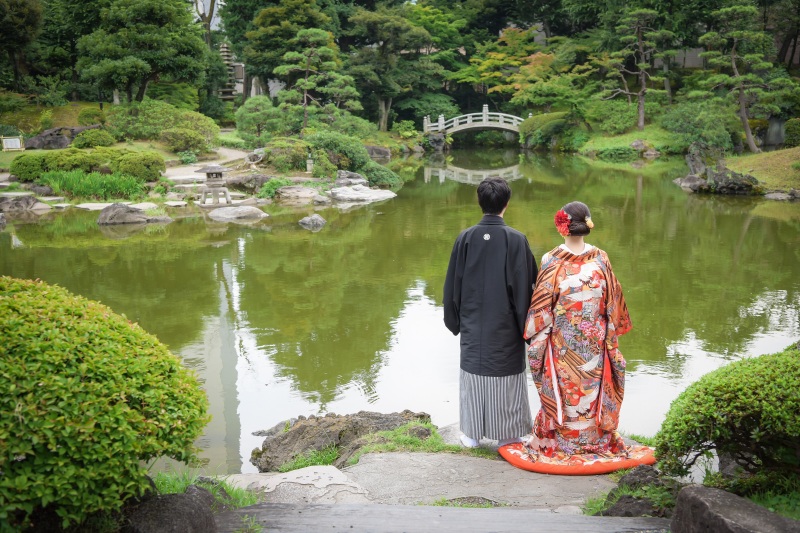 お庭を眺めるうしろ姿✿