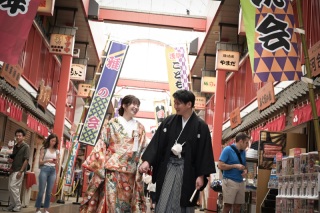 6/11撮影：にぎやかな浅草での撮影♪