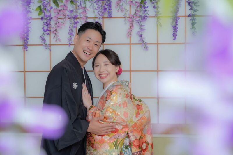 ≪　藤の花　≫