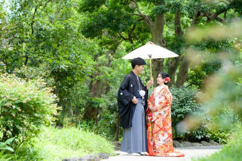 ≪暑い夏は相合傘☂♥≫