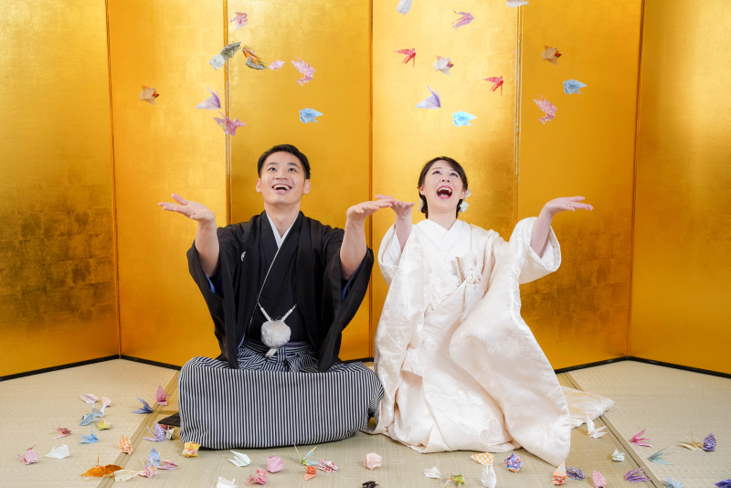 折り鶴シャワー★