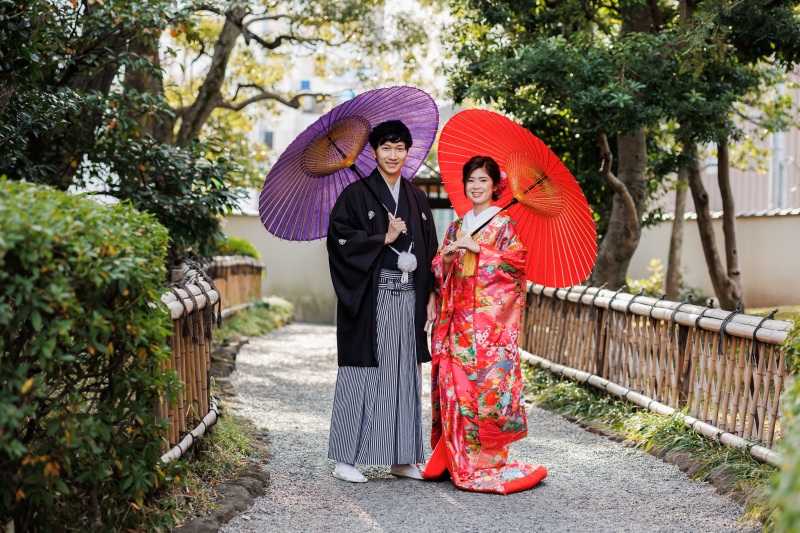 1月の景色・冬の旧安田庭園