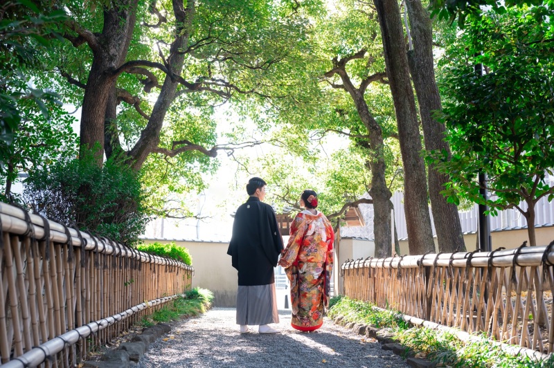 お散歩ショットもお忘れなく♪