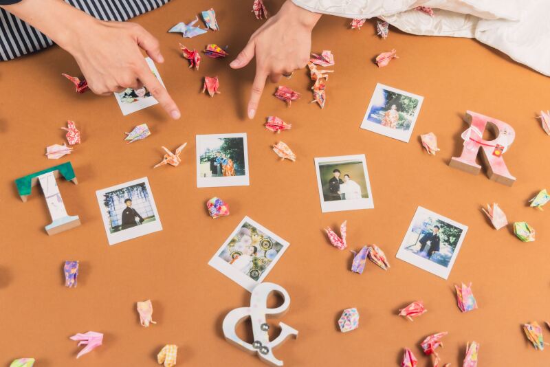 チェキを使ったショット