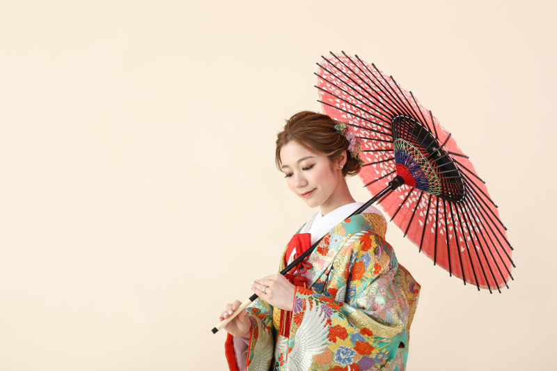 花嫁小物の色味もご変更できます