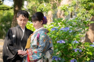 6/6撮影：紫陽花が咲き始めた旧安田庭園レポ！