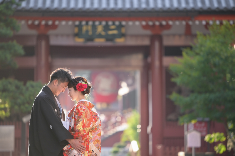 浅草の街並みでのご撮影♪