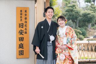 2/2 撮影：旧安田庭園とスタジオの撮影レポ！＊