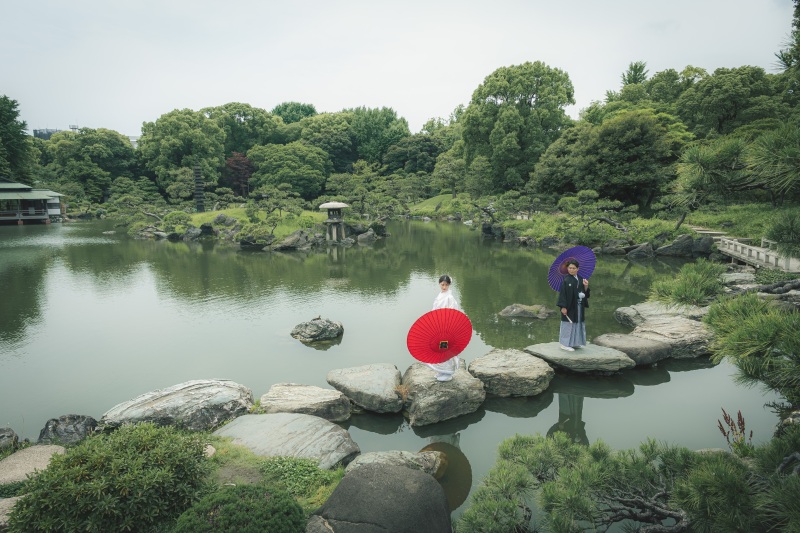 回遊式林泉庭園