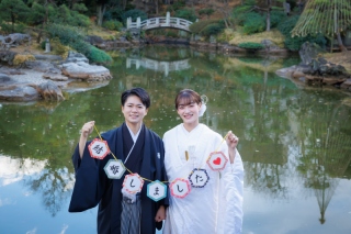 2025/1/8撮影：旧安田庭園＋スタジオフォト♥