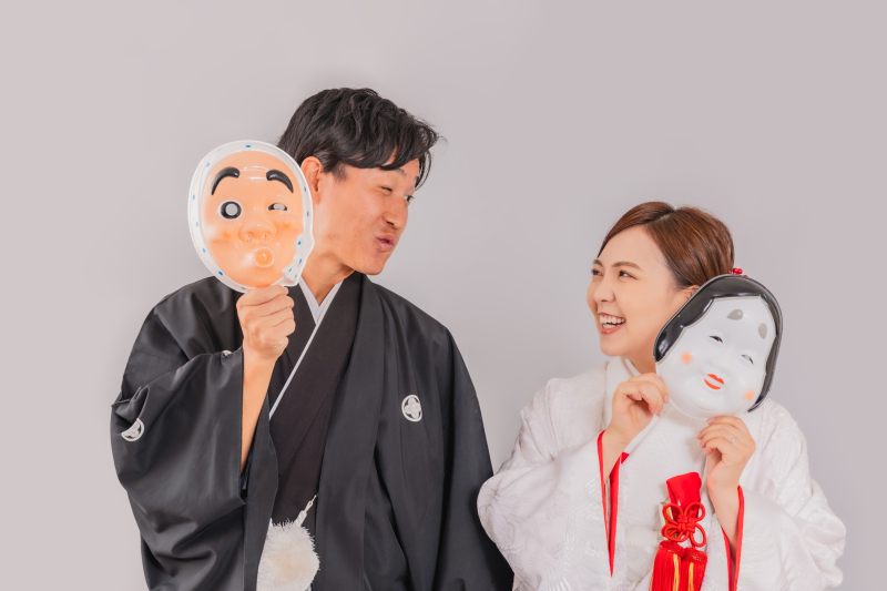 ひょっとこ変顔!