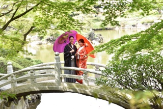 緑が美しい庭園フォト☆