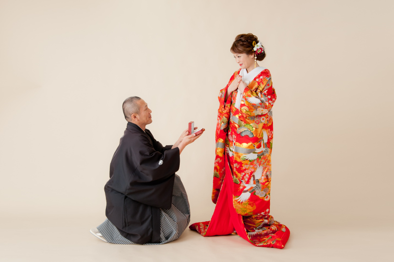 プロポーズ風ショット