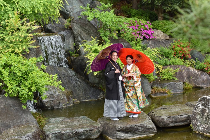 花畑記念庭園でのご撮影！