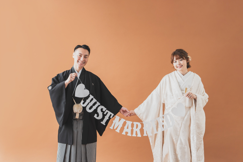 ガーランド×手つなぎ 仲良しショット