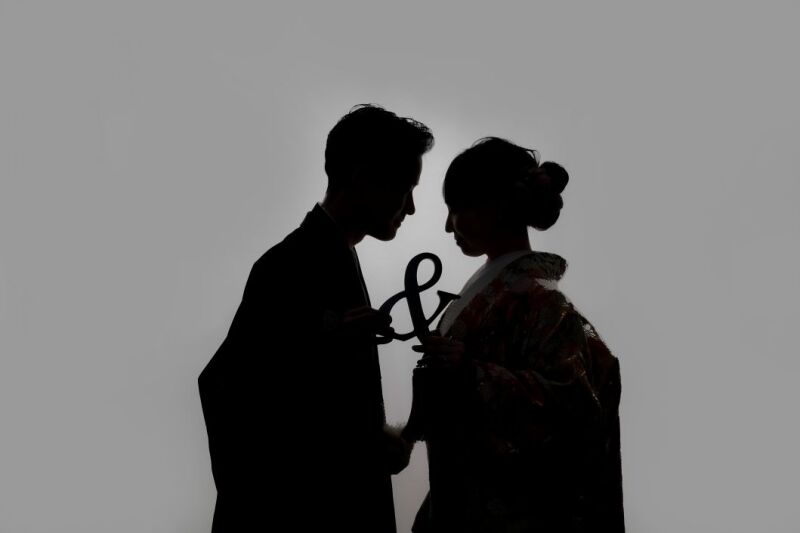 ≪　イニシャル×シルエット　≫