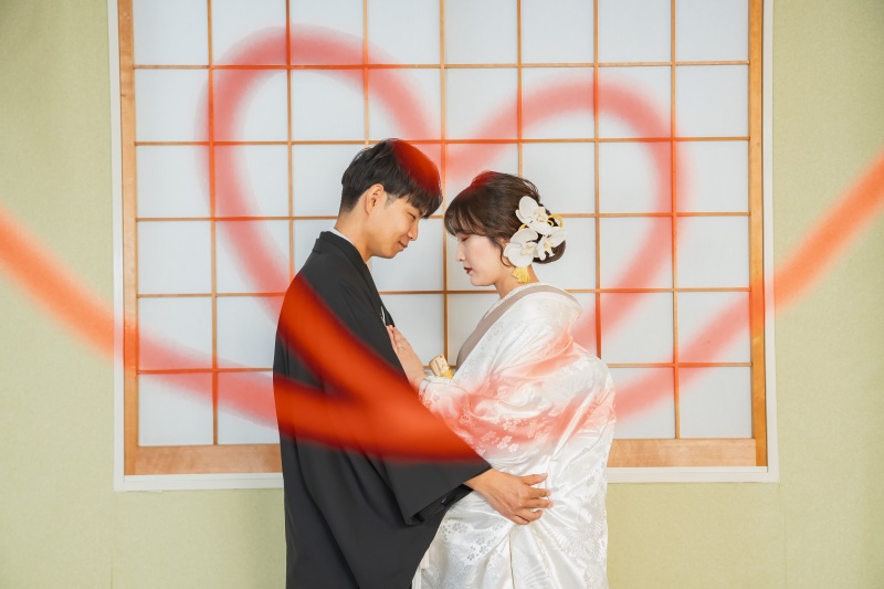 和装ならではの1枚