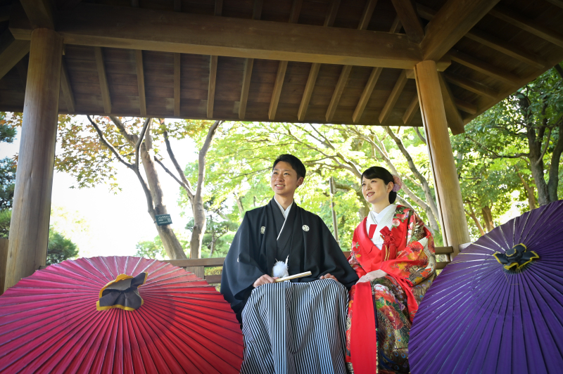 四阿でひとやすみ♪